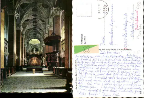 741032 Mariazell Maria Zell Basilika Gnadenaltar