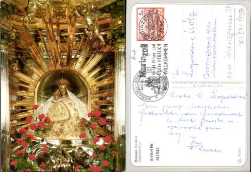 741044 Mariazell Maria Zell Basilika Gnadenstatue