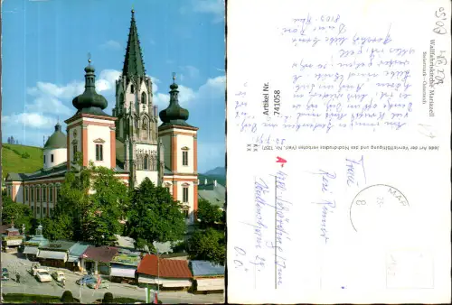 741058 Mariazell Maria Zell Basilika VW Käfer
