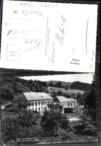 741288 Foto AK Schreibersdorf b. Pinkafeld Ddr. Friedrich M. Kiesel Heim des VAKÖ