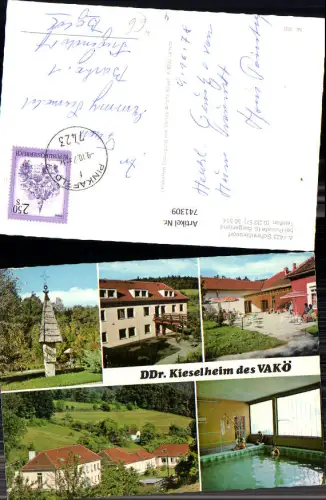 741309 Mehrbild AK Schreibersdorf b. Pinkafeld Ddr. Kiesel-Erholungsheim des VAKÖ
