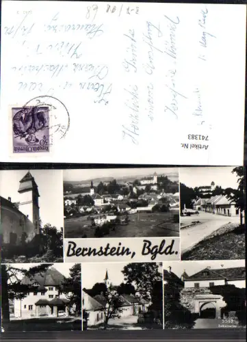 741383 Mehrbild AK Bernstein Ansichten