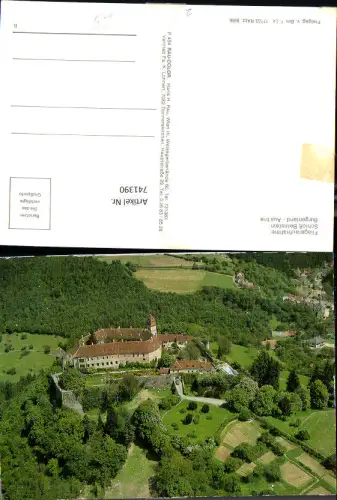741390 Fliegeraufnahme Bernstein Burg Bernstein