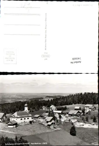 741620 Foto AK Sulzberg i. Bregenzerwald pub Risch-Lau L 5673
