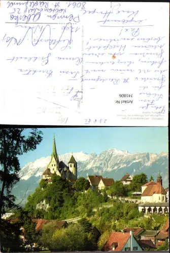 741806 Rankweil Liebfrauenkirche geg. Kreuzberge u. Altmann i. d. Schweiz