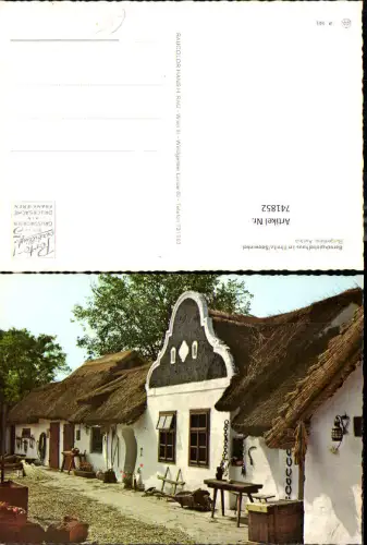 741852 Illmitz Seewinkel Barockgiebelhaus