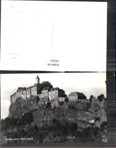 741871 Foto AK Riegersburg Burg