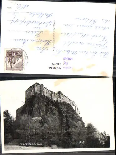 741872 Foto AK Riegersburg Burg
