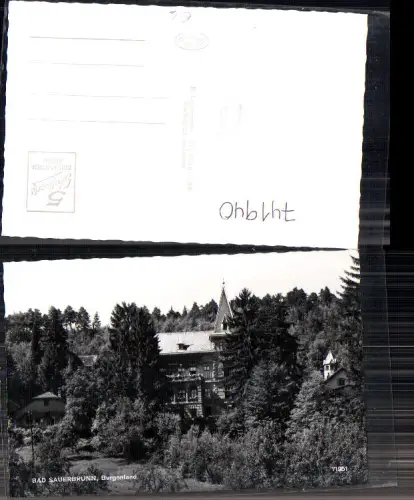 741940 Foto AK Sauerbrunn Ansicht Villa Kurhaus