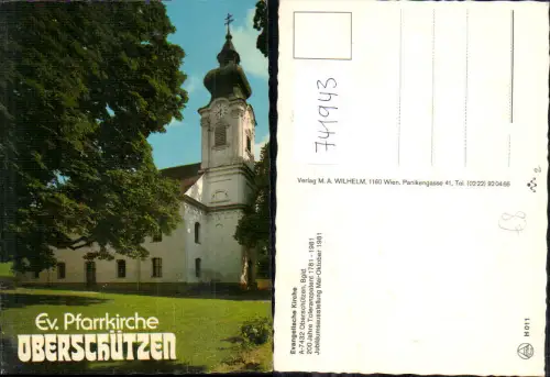 741943 Oberschützen Ev. Pfarrkirche Kirche