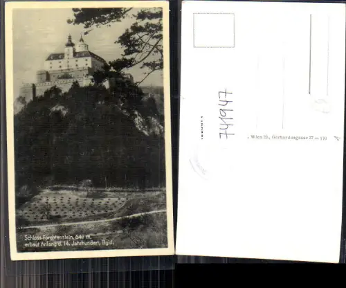 741947 Forchtenau Burg Forchtenstein Schloss