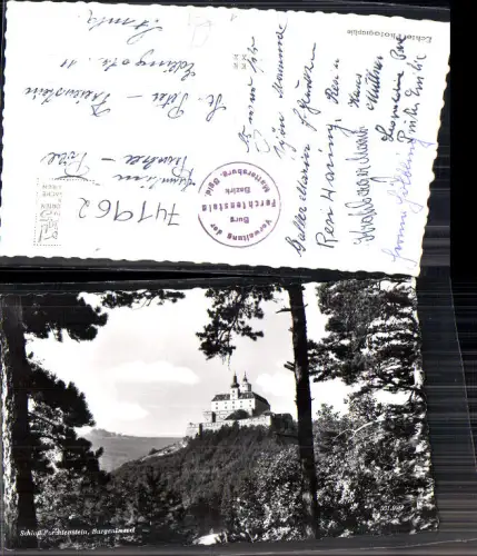 741962 Foto AK Forchtenau Burg Forchtenstein Schloss Baum im Vordergrund