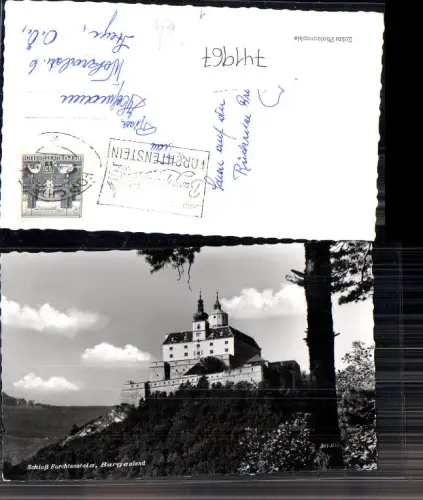 741967 Foto AK Forchtenau Burg Forchtenstein Baum im Vordergrund