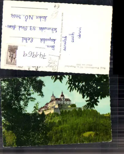 741969 Forchtenau Burg Forchtenstein Baum im Vordergrund