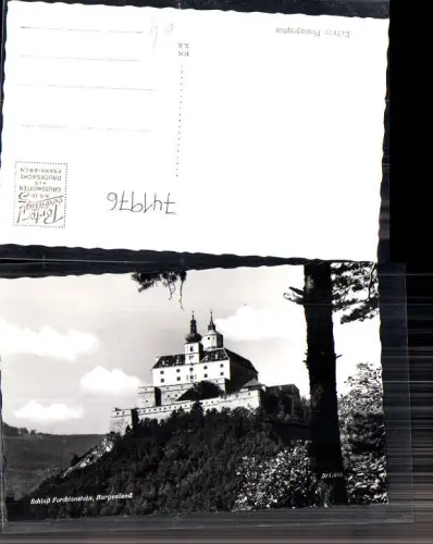 741976 Foto AK Forchtenau Burg Forchtenstein Schloss Baum im Vordergrund