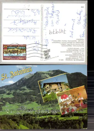 741979 Mehrbild AK Andelsbuch Gästehaus St Antonius Gaststube