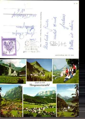 741985 Mehrbild AK Gruß a. d. Bregenzerwald Au i. Bregenzerwald Andelsbuch