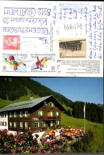 741994 Bezau Gasthaus Pension Berghaus Sonderbach