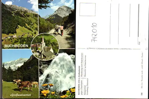 742010 Mehrbild AK Buchboden Großwalsertal Metzgertobel Wasserfall b. Rotenbrunnen