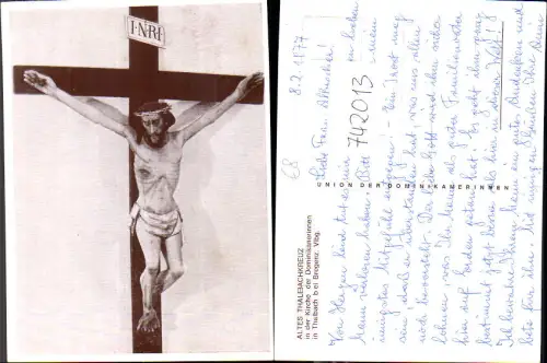 742013 Altes Thalbachkreuz Kirche Thalbach b. Bregenz Detailansicht Kreuz