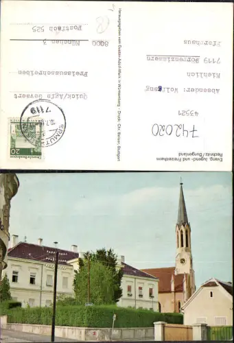 742020 Rechnitz im Burgenland Evang. Jugend i. Freizeitheim Kirche