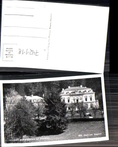 742118 Foto AK Kloster Marienberg b. Bregenz pub Risch-Lau 3619