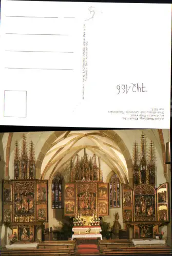 742166 Waldburg Pfarrkirche Flügelaltar Altar