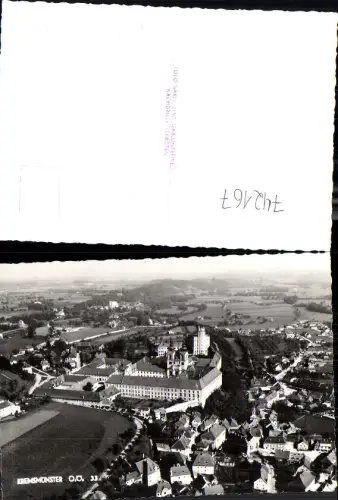 742167 Foto AK Fliegeraufnahme Kremsmünster mit Stift Kremsmünster