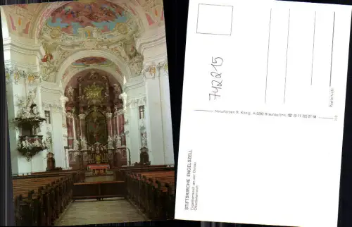 742215 Stiftskirche Engelszell Engelhartszell a. d. Donau Inneres