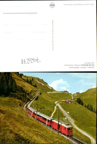 742278 Bergbahn Col-de-Bretaye s Villars-Chesieres Zug