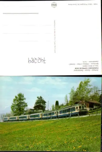 742289 Eisenbahn Panoramic Express MOB Montreux Chateau d Oex Gstaad Zweisimmen Lenk