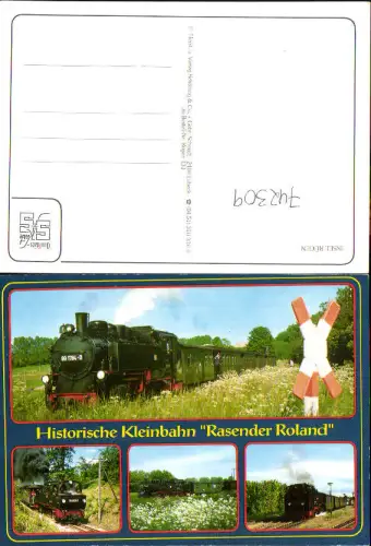 742309 Eisenbahn Hist. Kleinbahn Rasender Roland Dampflokomotive Insel Rügen
