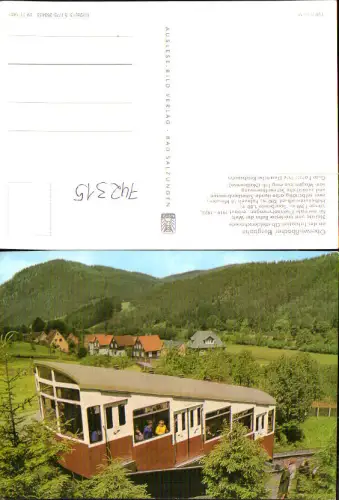 742315 Eisenbahn Oberweißbach Bergbahn Talstation Obstfelderschmiede