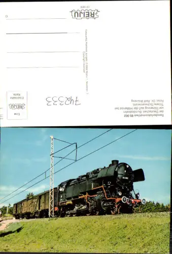 742333 Eisenbahn Dampflokomotive Tenderlokomotive 85002 DB Güterzug Höllental b. Tititsee Schwarzwald