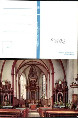 742335 Kröv Mosel Pfarrkirche Kirche St Remigius Inneres