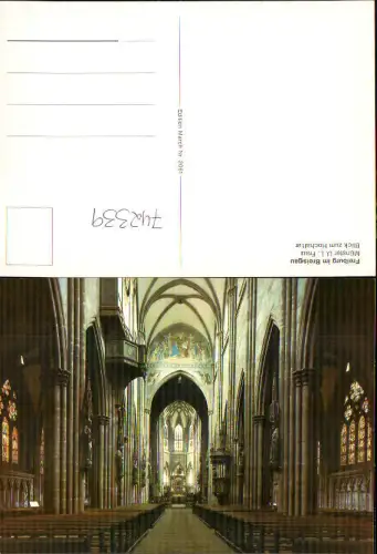 742339 Freiburg im Breisgau Münster U. L. Frau Blick zum Hochaltar Inneres