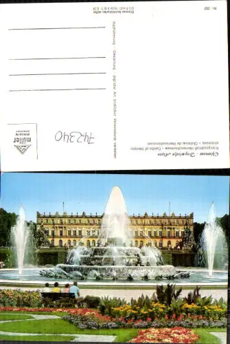 742340 Schloss Königsschloss Herrenchiemsee Chiemsee Springbrunnen