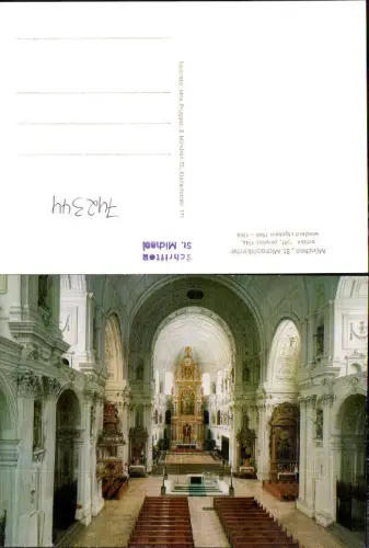 742344 München ST Michaelskirche Kirche Inneres