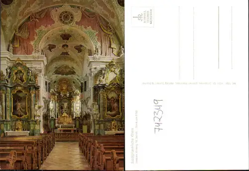 742349 Stadtpfarrkirche Cham Inneres