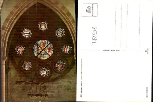 742358 Limburg a. d. Lahn Dom Fensterrosette Detailansicht
