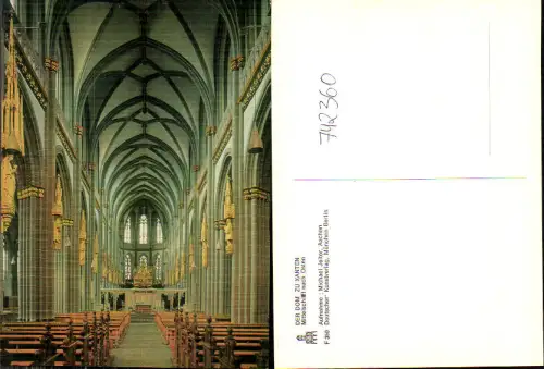 742360 Xanten Dom Mittelschiff nach Osten