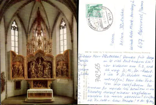 742365 Breisach a. Rhein St Stephansmünster Hochaltar des Meisters H. L. Altar