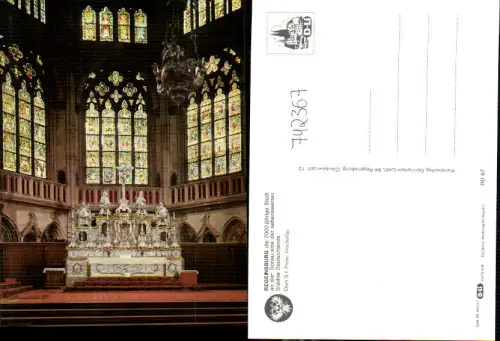 742367 Regensburg a. d. Donau Dom St Peter Hochaltar Altar