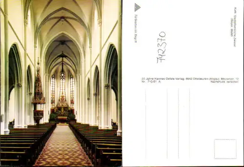 742370 Kath. Stadtpfarrkirche Zwiesel Bayer. Wald