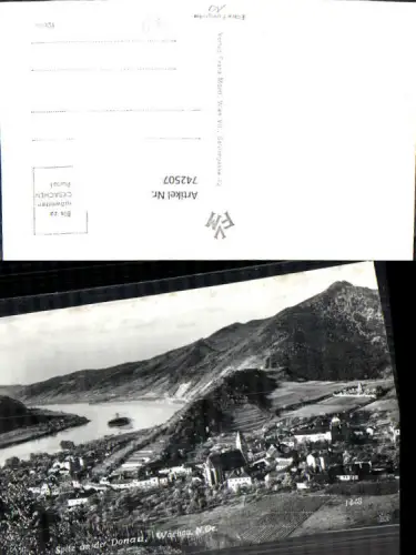 742507 Foto AK Spitz a. d. Donau Wachau