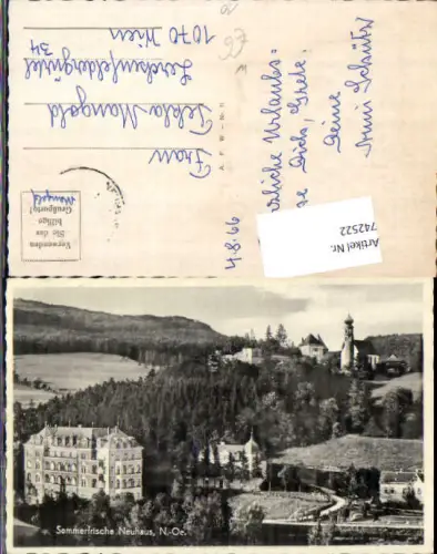 742522 Foto AK Neuhaus Gemeinde Weissenbach a. d. Triesting