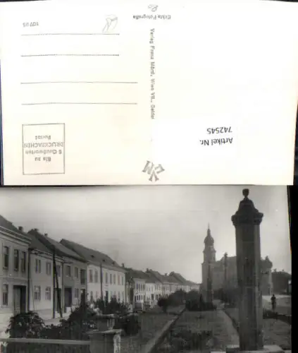 742545 Foto AK Göllersdorf Hauptplatz