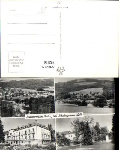 742546 Mehrbild Foto AK Kasten b. Böheimkirchen Erholungsheim Dörfl
