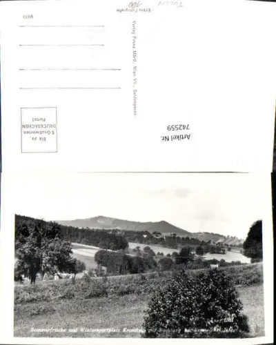 742559 Foto AK Kronstein mit Buchberg b. Rekawinkel b. Pressbaum