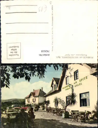 742618 Purbach a. Neusiedlersee Waldpension Am Spitz Gastgarten